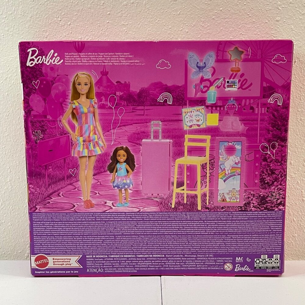 Mattel Barbie 2025 Day At The Fair Face Paint, New - Picture 5 of 7